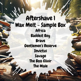 Aftershave 1 Wax Melt Sample Box